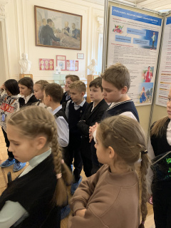 4-А класс побывал на экскурсии в музее Гигиены.